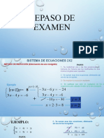 Repaso Examen u3 2º