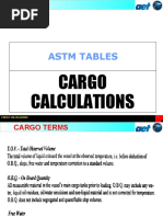 Oil Tanker Cargo Calculation Guide | PDF | Density | Weight