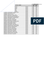 N° Apellidos Y Nombres: Promedios Parciales Primer Promedio Parcial Segundo Promedio Parcial