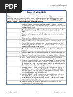 Point of View Quiz