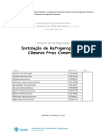 Projeto de Refrigeração de Um Supermercado