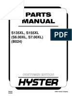 Parts Manual: S135XL, S155XL (S6.00XL, S7.00XL) (B024)