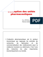 Conception Des Unités Pharmaceutiques