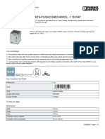 Power Supply Unit - QUINT4-PS/3AC/24DC/40/IOL - 1151047: Key Commercial Data