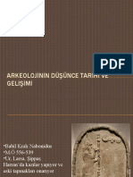 Arkeolojinin Düşünce Tarihi 2