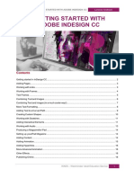 Getting Started with InDesign CC: An Introduction to Layout and Design