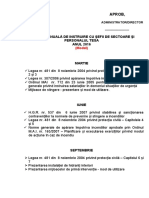 Tematica Instruire Personal TESA 2016