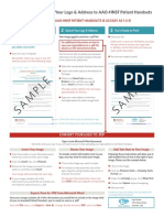 Instructions for Adding Your Logo & Address to AAO-HNSF Patient Handouts