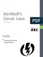 Kirchhoff's Circuit Laws: ARC Workshop