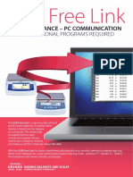 Direct Balance - PC Communication: No Additional Programs Required