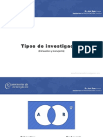 Tipos de Investigacion