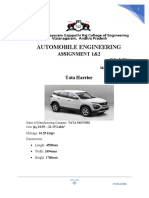 Automobile Engineering: Assignment 1&2