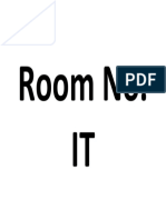 Room No