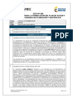 Acta #266 Del 01 de Diciembre 2017 - Lineamientos para La Formulación Del MIPG 2018