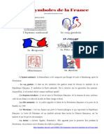 Fiche de Travail Symboles de La France