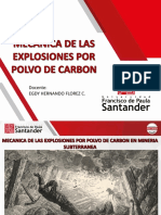 Mecánica de Las Explosiones Por Polvo de Carbón