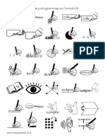 Pictogrammes de consignes