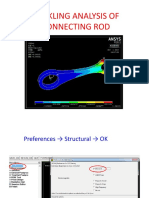 Buckling Analysis of Connecting Rod (Modeling)