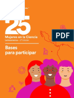 Bases 25 Mujeres en La Ciencia 2022