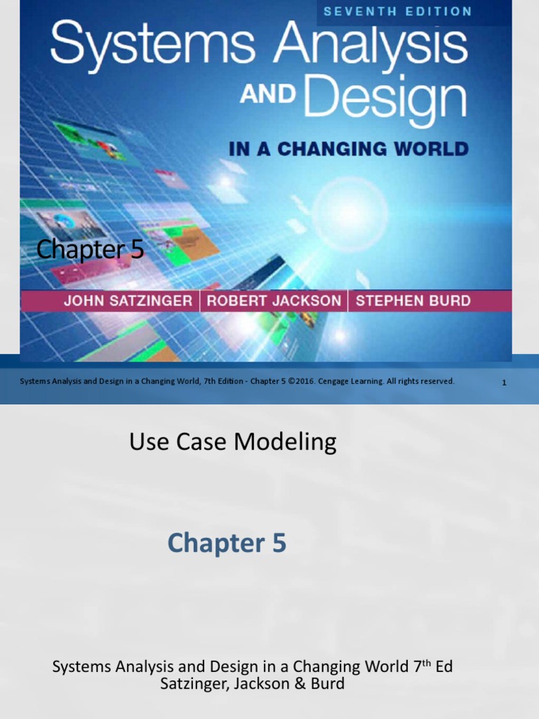 Systems Analysis and Design in A Changing World, 7th Edition - Chapter ...