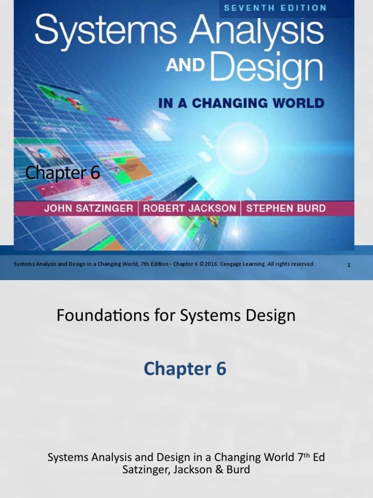 Systems Analysis and Design in A Changing World, 7th Edition - Chapter ...