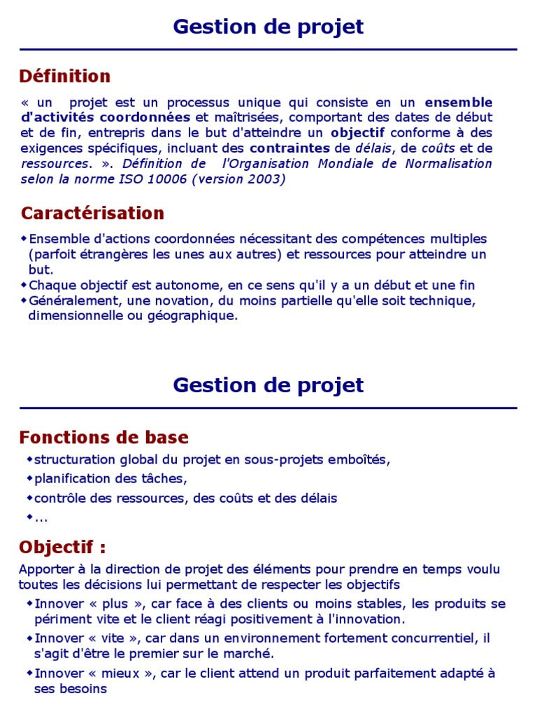 Rédiger un plan d'action efficace | PDF | Gestion de projet | Planification