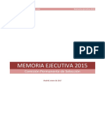 Memoria CPS - 2015