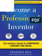 Become A Professional Inventor The Inside - Stephen Key