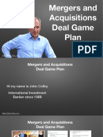 Mergers and Acquisitions Deal Game Plan