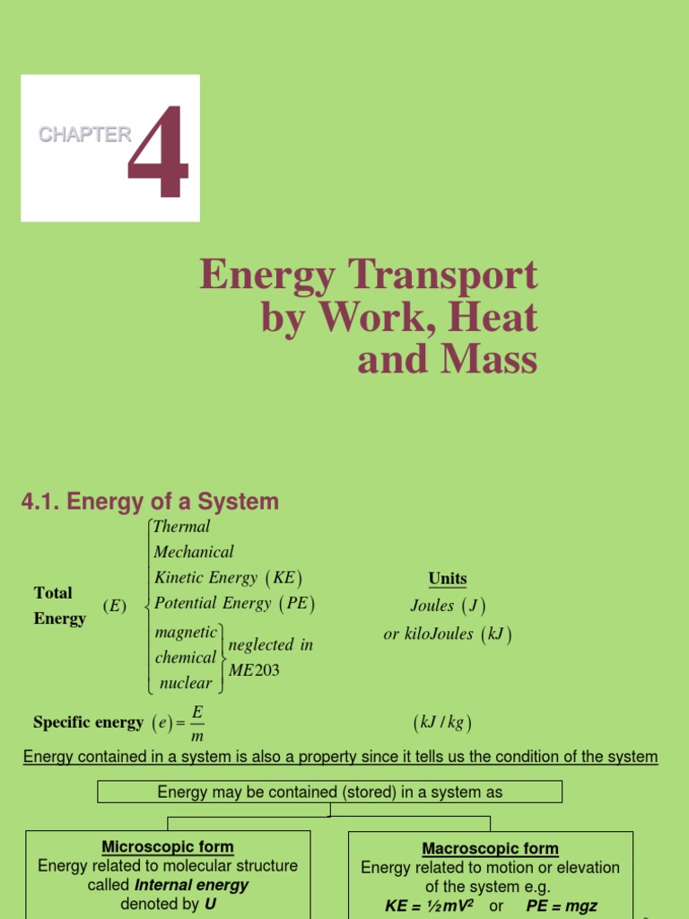 Energy Transfer Mechanisms in Systems | PDF | Heat | Heat Exchanger