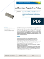 Pl-Kp2-00-000-06: Rohs-Compliant Small Form Factor Pluggable Press-Fit Cage