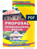 Proposal Masjid Desa Ogotumubu Barat
