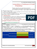 Les Principes Stratigraphiques Et l Etablissement de l Echelle Stratigraphique Cours 1 2