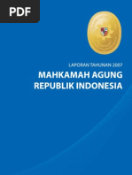 Download Laporan Tahunan Mahkamah Agung RI - 2007 by Hukum Inc SN5560883 doc pdf