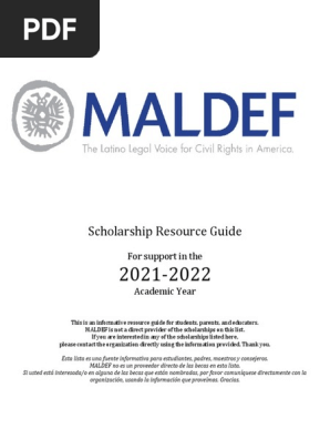 Scholarship Application 