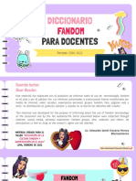 Diccionario Fandom para Docentes