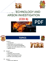 Fire Technology and Arson Investigation