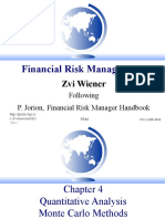Financial Risk Management: Zvi Wiener