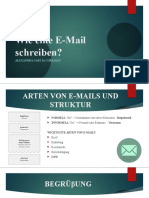 Wie Eine E-Mail Schreiben