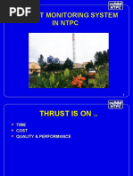 Project Monitoring System: in NTPC