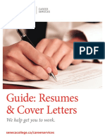 Guide: Resumes & Cover Letters: We Help Get You To Work