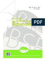 Journal of Baltic Science Education, Vol. 10, No. 3, 2011