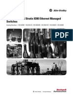 Stratix 8000 and Stratix 8300 Ethernet Managed Switches: User Manual