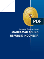 Download Laporan Tahunan Mahkamah Agung RI - 2006 by Hukum Inc SN5560994 doc pdf