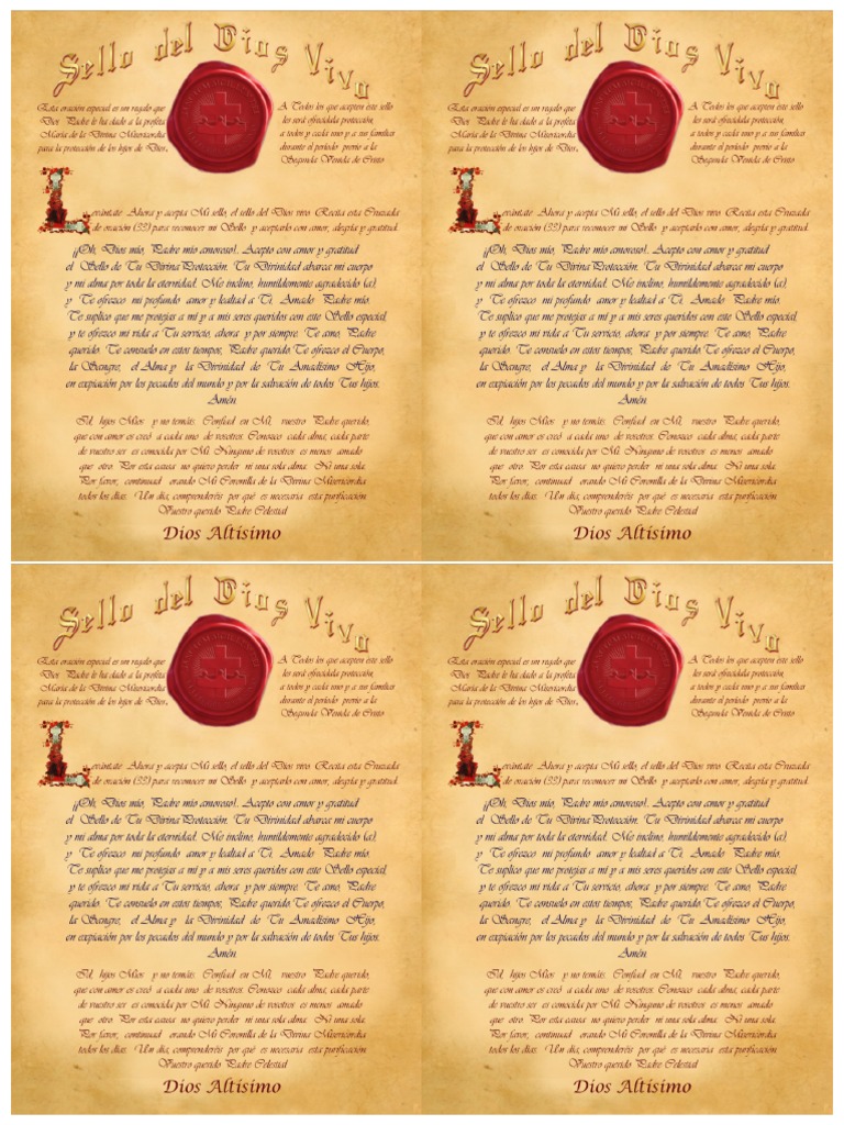 Sello de Dios Vivo PDF