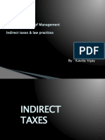 Indirect Tax and Law Practices