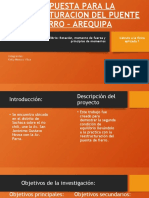 PROPUESTA PARA LA REESTRUCTURACION DEL PUENTE FIERRO Kelly