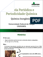 Tabela Periódia e Periodicidade Química