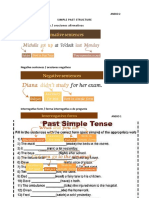 Simple Past Structure