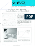 Journal: A Microwave Power Meter With A Hundredfold Reduction of Thermal Drift